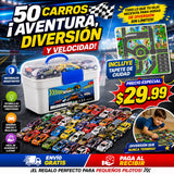 Set con 50 carritos