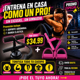 Soporte abdominal + banda elástica